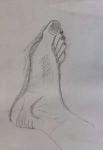 foot sketch 2